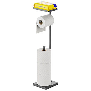 iSPECLE Toilettenpapierhalter mit Ablage für 11,49€ inkl. Prime-Versand