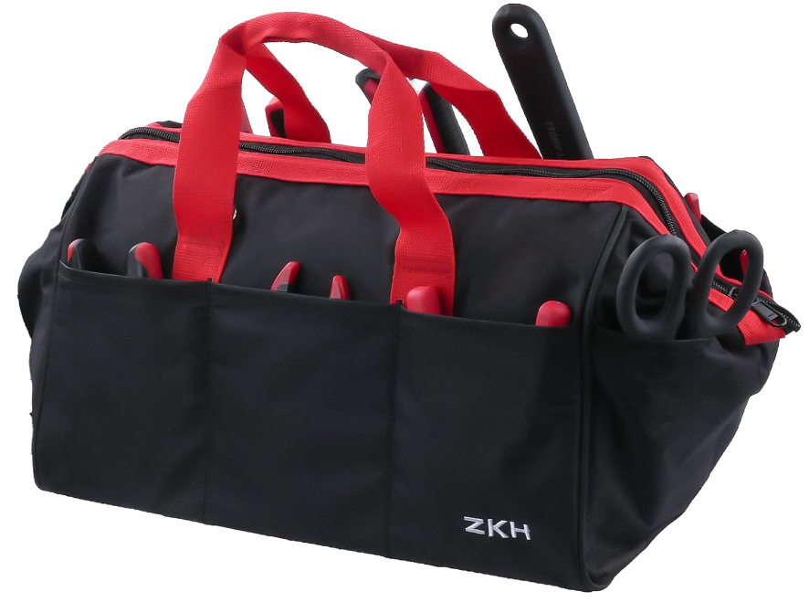 ZKH kleine pro Werkzeugtaschen 38×26×23cm mit Oxford-Gewebe und 14 Multi-Taschen für nur 13,99€ bei Prime inkl. Versand