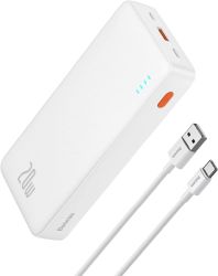 Baseus 20000mAh Powerbank mit 20W USB-C Schnellladung für 20,99€ (statt 29,99€)