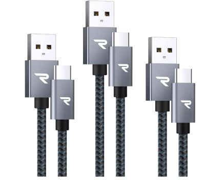 RAMPOW USB C Labekabel im 3er Pack (1M+1M+2M) für nur 5,99€