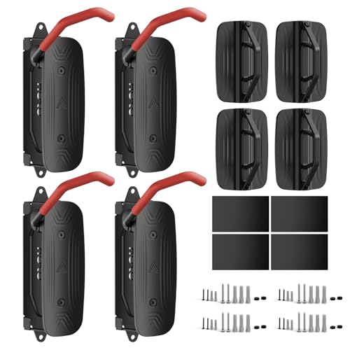 HOKO-VELO 4er Set Fahrradhalterung für 59,99€ bei Amazon – Platzsparend und stabil für Mountainbike Rennrad & Stadtrad