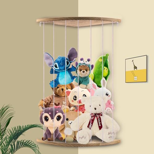 Stuffed Animal Storage Wood Corner Plush Toys Holder Stuffed Animal Storage Wood Corner Plush Toys Holder
