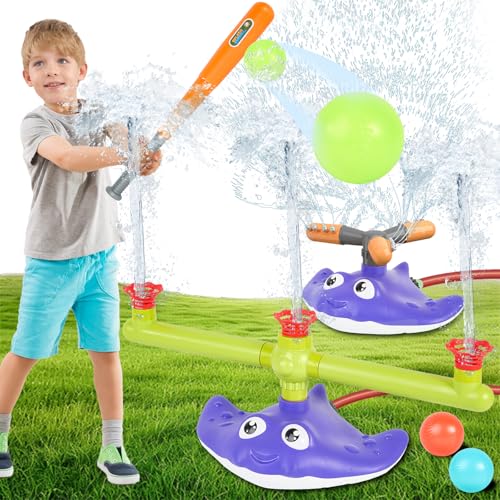 4-in-1 Wasser Sprinkler Baseball Spielzeug für Kinder 4-in-1 Wasser Sprinkler Baseball Spielzeug für Kinder