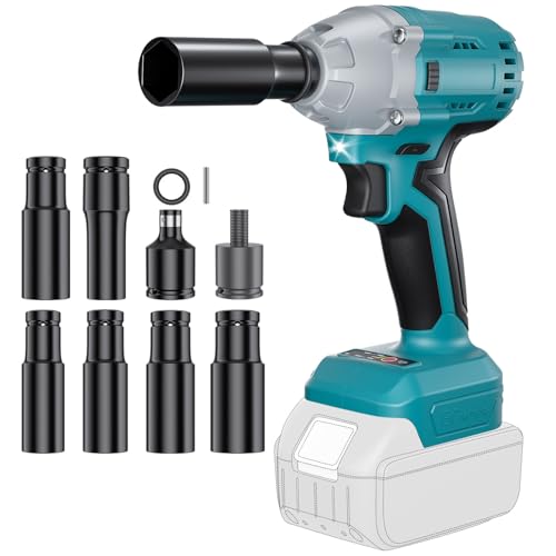 Powtree 700Nm 3-in-1 Akku Schlagschrauber(ohne Akku, kompatibel mit Makita 18V System) für 38,67€