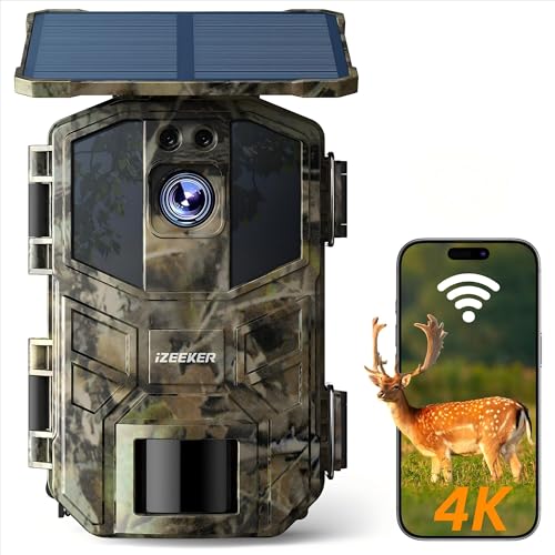 iZEEKER Solar Wildkamera 4K 64MP iZEEKER Solar Wildkamera 4K 64MP