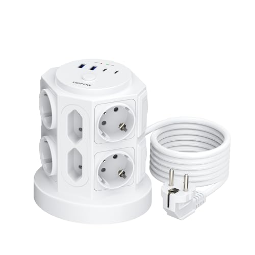 HOPOW 12 Fach Mehrfachsteckdose HOPOW 12 Fach Mehrfachsteckdose