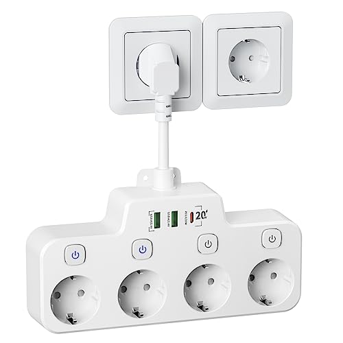 Kinglink 4 in 1 Steckdose mit USB C für nur 14,99€