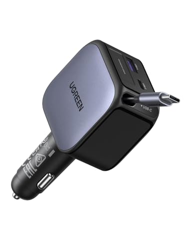 UGREEN Nexode 60W Zigarettenanzünder USB-C Auto Ladegerät