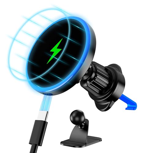 VINFFS Magsafe Autohalterung mit 15W Wireless Charger für 8,99€
