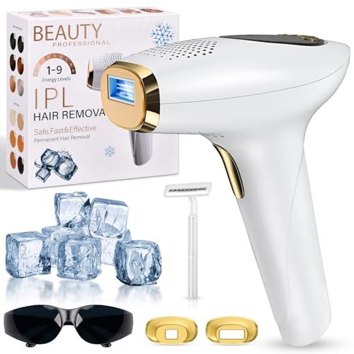 NIKYJM IPL Haarentfernung Laser mit Kühlfunktion für 39,99€ bei Amazon