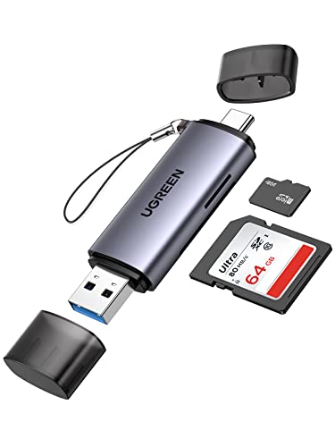 UGREEN SD Kartenleser USB 3.0 USB C Dual Stecker Kartenlesegerät UGREEN SD Kartenleser
