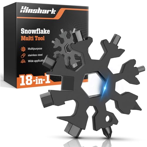 Hinshark 18 in 1 Schneeflocken MultiTool für 3,14€ bei Amazon