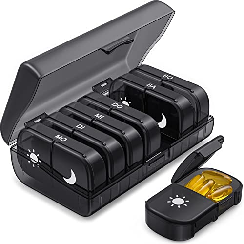 AUVON Tablettenbox für 7 Tage bei Amazon AUVON Tablettenbox