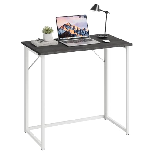 Dripex Schreibtisch Faltbar Tisch Computertisch Klappbar PC Tisch für Homeoffice Arbeitszimmer Dripex Schreibtisch