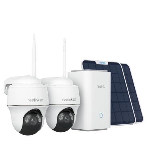 Reolink 4K PT Solar Überwachungskamera Aussen Set Reolink 4K PT Solar Überwachungskamera