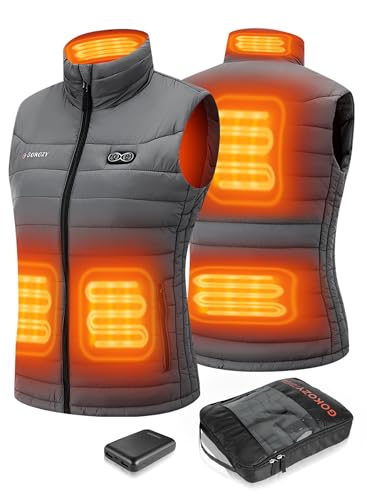 Gokozy Beheizbare Damenweste mit 10.000 mAh Powerbank für 32,95€