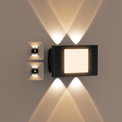 STASUN DIY Hausnummer Wandleuchte IP66 LED für nur 4,99€