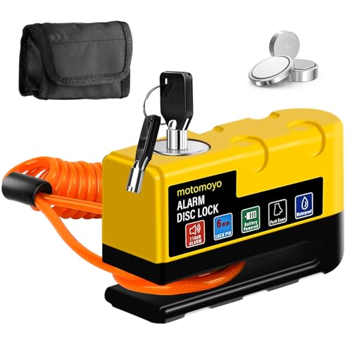 Bremsscheibenschloss mit 110dB Alarmanlage Bremsscheibenschloss mit 110dB Alarmanlage