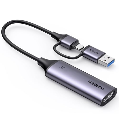 UGREEN Video Capture Card für 16,09€ – 4K HDMI auf USB Videoaufnahmekarte