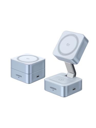 UGREEN MagFlow 2-in-1 MagSafe Ladegerät