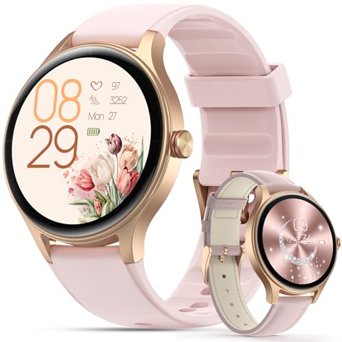 Woneligo Smartwatch für Damen und Herren mit 2 Armbändern nur 24,99€