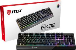 MSI Vigor GK30 DE Gaming Tastatur nur 35,99€ (Vergleich: 40,94€)