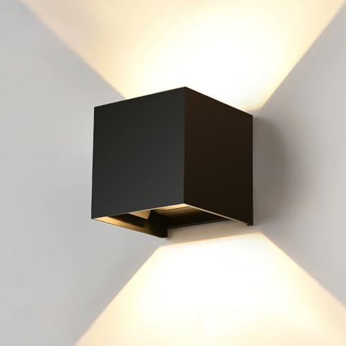 Mr.Sun LED Wandlampe Innen Außen 12W Wandleuchte IP66 Wasserdichte Außenwandleuchten Mr.Sun LED Wandlampe