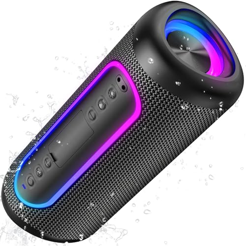 UOHHBOE Bluetooth Lautsprecher 30W jetzt für 16,99€