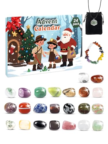 Edelstein Adventskalender 2025 für Kinder Edelstein Adventskalender 2025