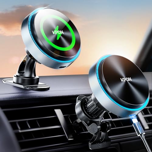 KPON 15W MagSafe Autohalterung mit Ladefunktion für 11,09€