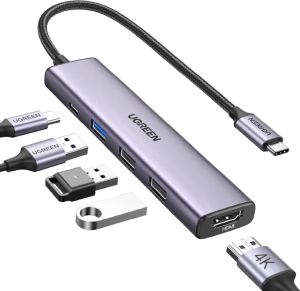 UGREEN Revodok USB-C Hub mit PD 100W für 11,39€ (statt 16,99€)