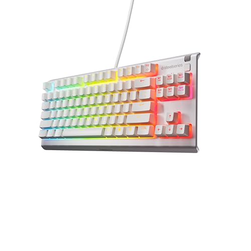 SteelSeries Apex 3 TKL White RGB Gaming-Tastatur SteelSeries Apex 3 TKL White RGB Gaming-Tastatur