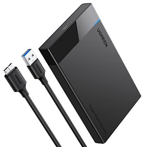 UGREEN 2,5 Zoll Festplattengehäuse USB 3.0 für 7,58€