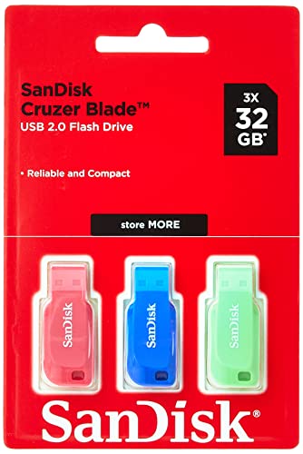 SanDisk 32GB Cruzer Blade USB Flash Drive