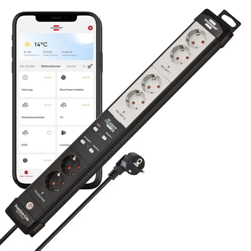 Brennenstuhl Connect Premium-Line WiFi Steckdosenleiste
