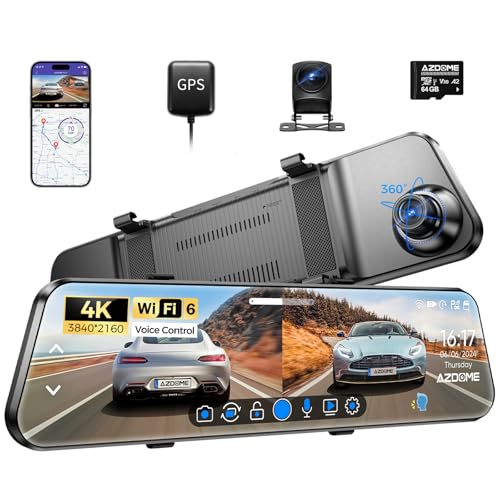 AZDOME PG17 4K Spiegel Dashcam