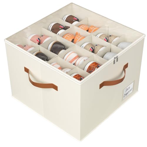 Storivo Schuhorganizer mit verstellbaren Trennwänden Storivo Schuhorganizer