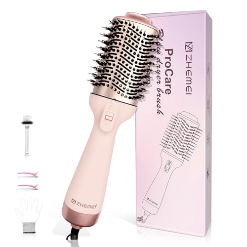 ZM ZHEMEI 1300W Profi-Warmluftbürste