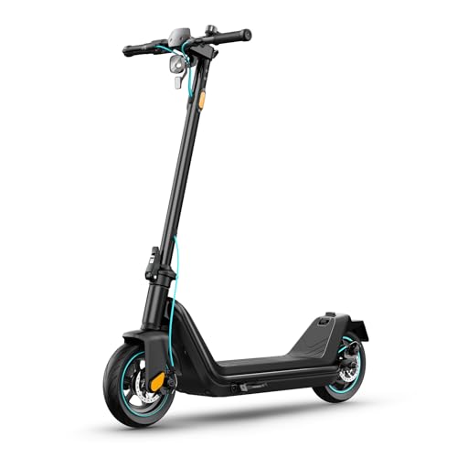 Odys Alpha X5 Pro E-Scooter mit Deutscher Straßenzulassung (max. 20 km/h, bis zu 50km Reichweite, bis zu 20% Steigungen, 10,5'' Luftreifen, max. 120kg Belastung, Display & App-Anbindung, klappbar)