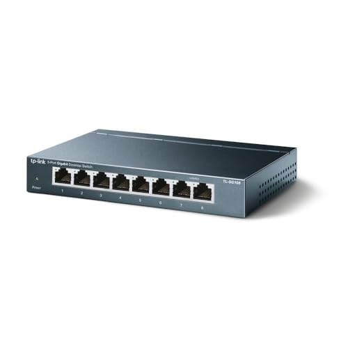 TP-Link TL-SG108 8-Port Gigabit Netzwerk Switch