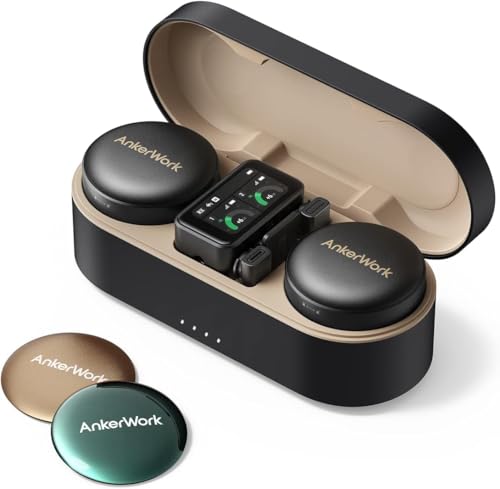 AnkerWork M650 Kabelloses Lavalier Mikrofon