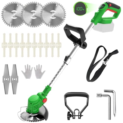 3-in-1 Akku-Rasentrimmer & Freischneider