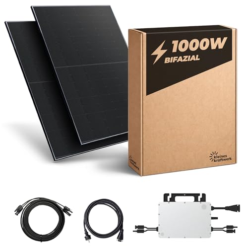 Kleines Kraftwerk 1000W Balkonkraftwerk XL Komplettset
