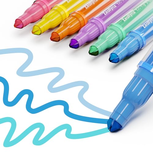 Zeallynx 18-Farben Triple-Tip Textmarker Set