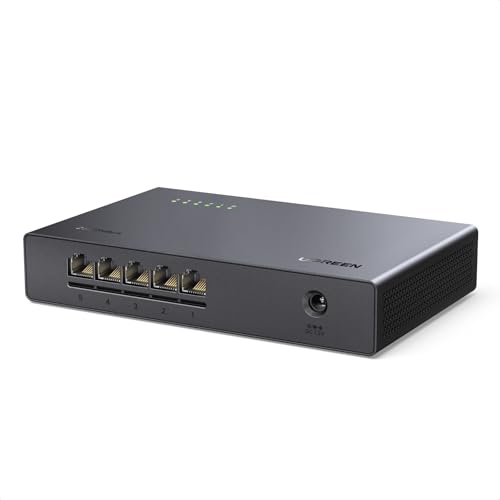 UGREEN 2.5G LAN Switch mit 5X 2.5G Ports UGREEN 2.5G LAN Switch