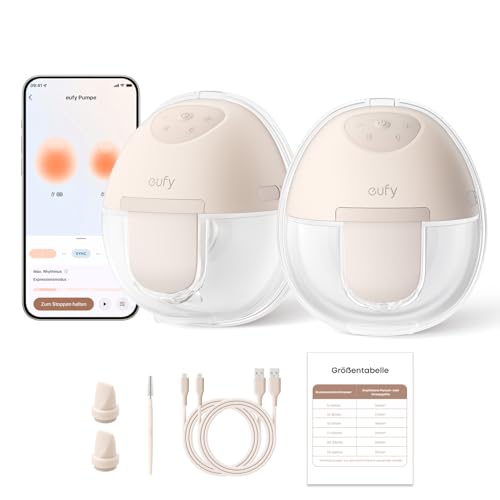 eufy Security Tragbare Milchpumpe E10