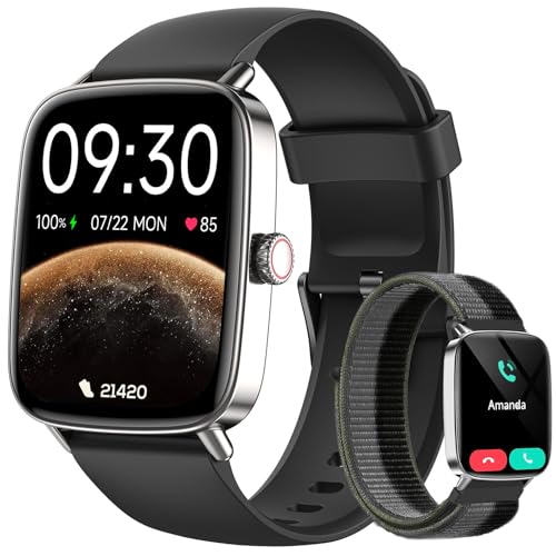 Smartwatch Herren Damen mit Telefonfunktion Smartwatch Herren Damen