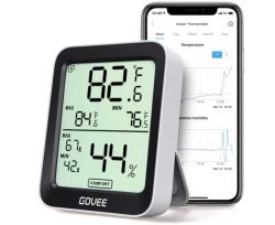 Govee H5075001DE Smart Thermometer/Hygrometer mit App für 12,34€